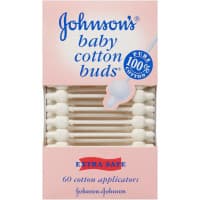 Johnsons Baby Cotton Buds 60 Pack