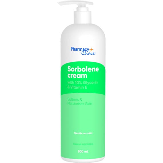 Pharmacy Choice Sorbolene Cream With Glycerine And Vitamin E 500ml