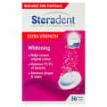 Steradent Denture Cleaning Tablets Extra Strength Intensive Whitening 30 Pack