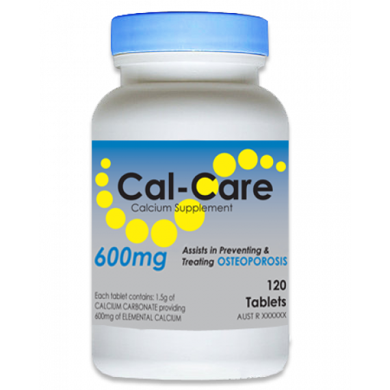 Cal Care 600mg 120 Tablets