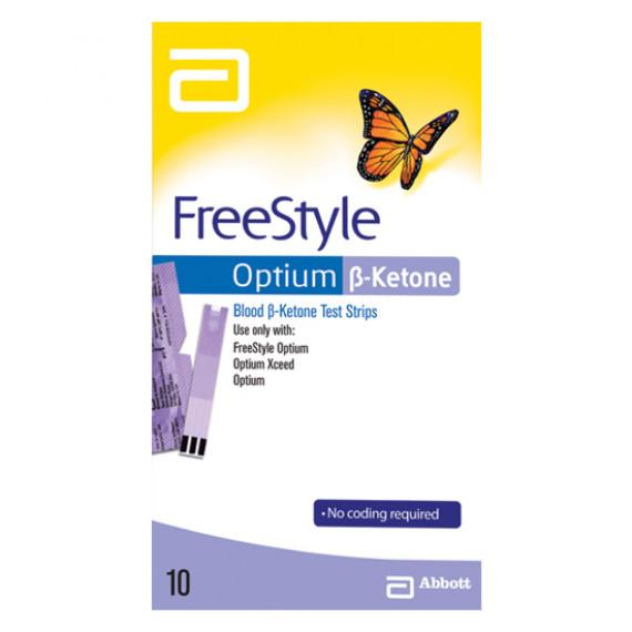 Buy Abbott Freestyle Optium Blood B Ketone Test Strips 10 Strips Online Pharmacy Direct AU