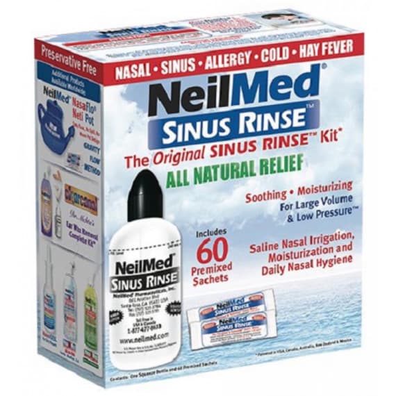 Neilmed Sinus Rinse 240ml and 60 Sachets