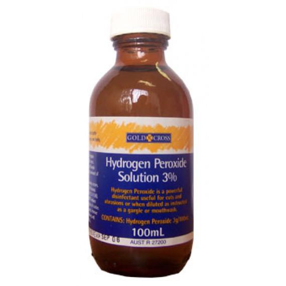 Buy Gold Cross Hydrogen Peroxide 10 Vol 3 Percent 100ml Online Pharmacy Direct AU