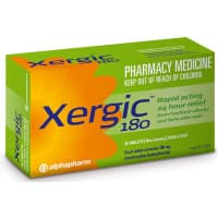 Xergic 180mg 30 Tablets