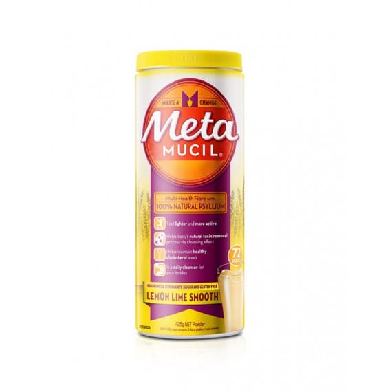Metamucil Lemon Lime Smoothe Fibre Powder 72 Doses 425g