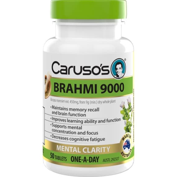 Carusos Brahmi 9000 50 Tablets