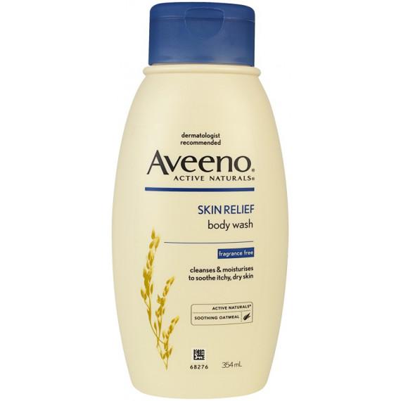 Aveeno Skin Relief Fragrance-Free Body Wash 354ml at Pharmacy Direct