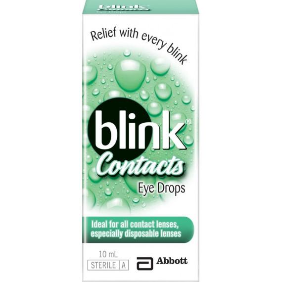 Blink Contacts Eye Drops 10ml soothing dry eyes – Pharmacy Direct