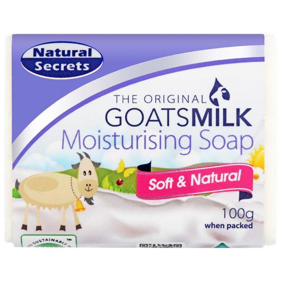Natural Secrets Goatsmilk Moisturising Soap 100g for healthy skin - Pharmacy Direct
