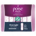 Poise Pads Overnight 8 Pack