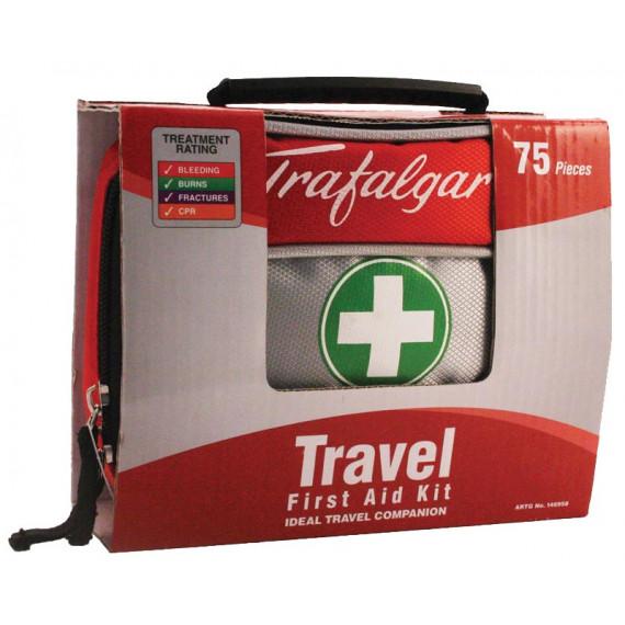 First Aid Kit Travel 75 Pieces compact emergency care – Pharmacy Direct