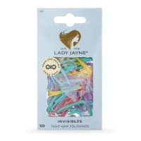 Lady Jayne Pastel Snagless Elastomer Elastics Assorted 50 Pack