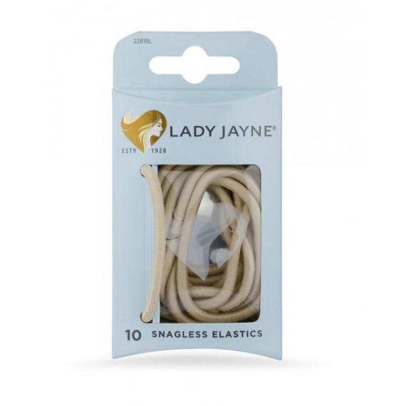 Lady Jayne Blonde Snagless Thick Hair Elastics 10 Pack at Pharmacy Direct