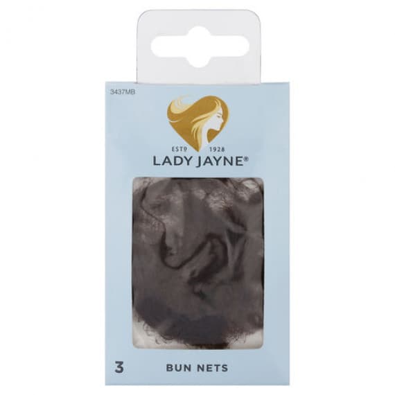 Lady Jayne Bun Net Medium Brown for secure styling at Pharmacy Direct