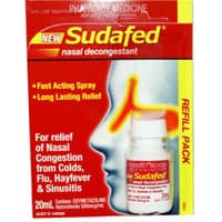 Sudafed Nasal Spray Refill 20ml