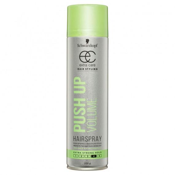 Schwarzkopf Extra Care Push Up Volume Hairspray 250g
