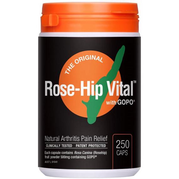 Rose Hip Vital 250 Capsules for joint health and immunity – Pharmacy Direct