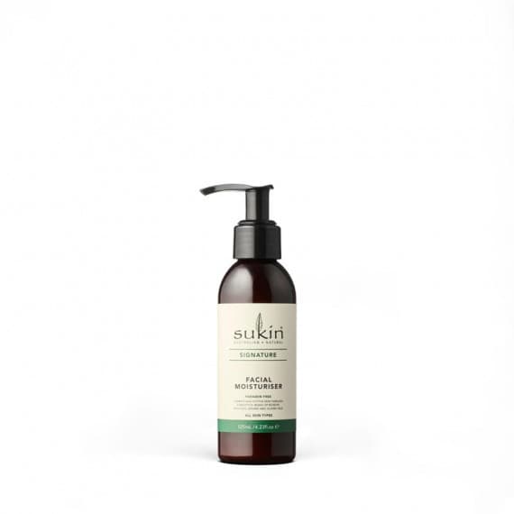 Sukin Facial Moisturiser Pump 125ml - Hydrate & Nourish Skin - Pharmacy Direct