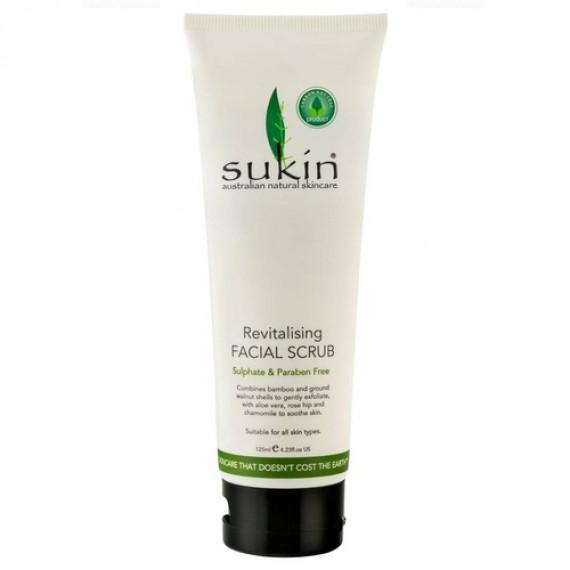 Sukin Facial Scrub 125ml natural exfoliation skincare – Pharmacy Direct