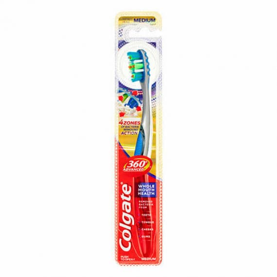 Buy Colgate 360 Degrees Advanced Toothbrush Medium Online Pharmacy Direct AU