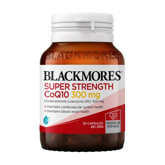 Blackmores Super Strength CoQ10 300mg 30 Capsules - Heart Support at Pharmacy Direct