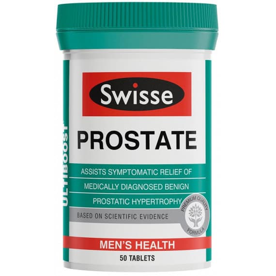 Swisse Ultiboost Prostate 50 Tablets - Shop Online at Pharmacy Direct