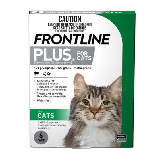 Frontline Plus for Cats 6 Pack flea protection – Pharmacy Direct