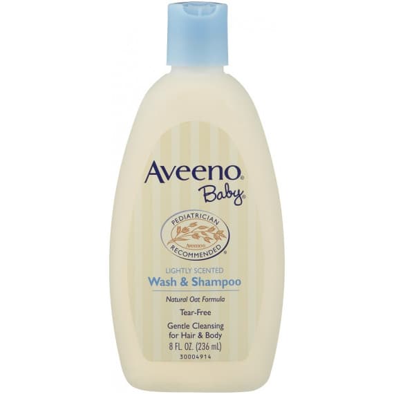 Aveeno Baby Wash & Shampoo 236ml for Gentle Cleansing - Pharmacy Direct