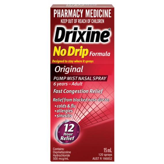 Drixine No Drip Nasal Spray 15ml