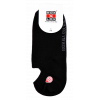 Sox & Lox Ladies Casual Thin Hidden Low Cut (3D Non-Slip Heel) Socks Black (Size 3 - 9)