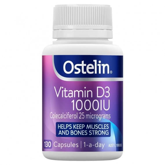 Ostelin Vitamin D3 1000IU 130 Capsules