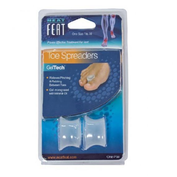Neat Feat Gel Toe Spreaders 1 Pair for foot comfort and alignment - Pharmacy Direct