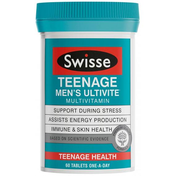 Buy Swisse Mens Teenage Ultivite 60 Tablets Online Pharmacy Direct AU
