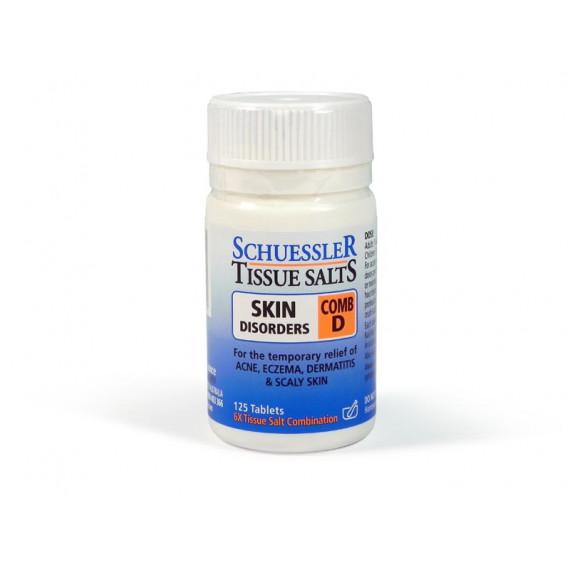 Martin & Pleasance Schuessler Comb D Skin Disorders 125 Tablets