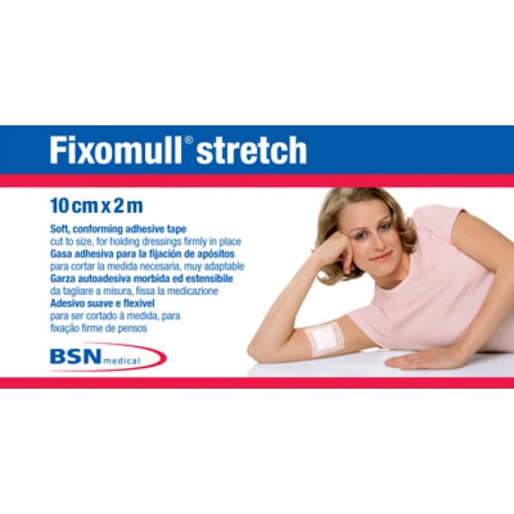 Fixomull Stretch 10cm x 2m adhesive wound dressing – Pharmacy Direct