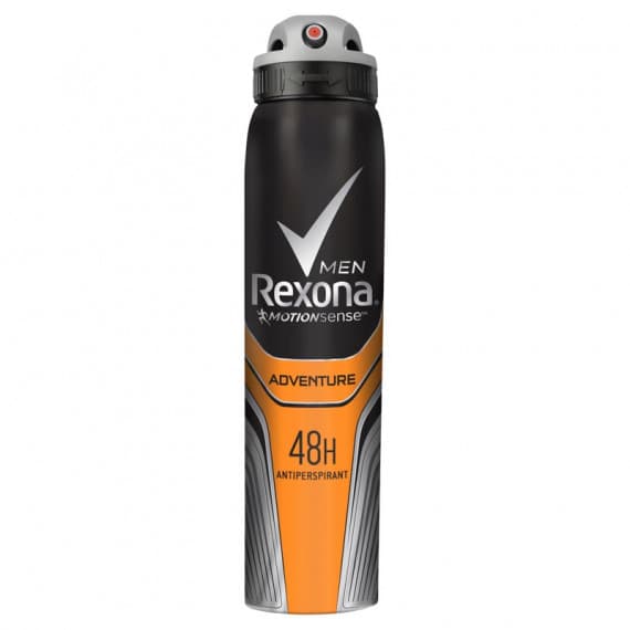 Rexona Men Adventure Antiperspirant Aerosol 250ml at Pharmacy Direct
