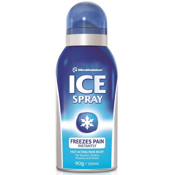 Mentholatum Ice Spray 90gr cooling pain relief for muscles – Pharmacy Direct