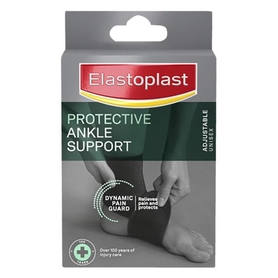 Elastoplast Adjustable Ankle Support Black for comfort and protection - Pharmacy Direct