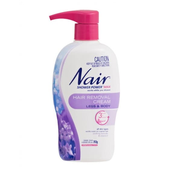 Nair Shower Power Max Hair Removal Cream 312g