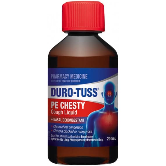 Durotuss PE Chesty Plus Decongestant 200ml