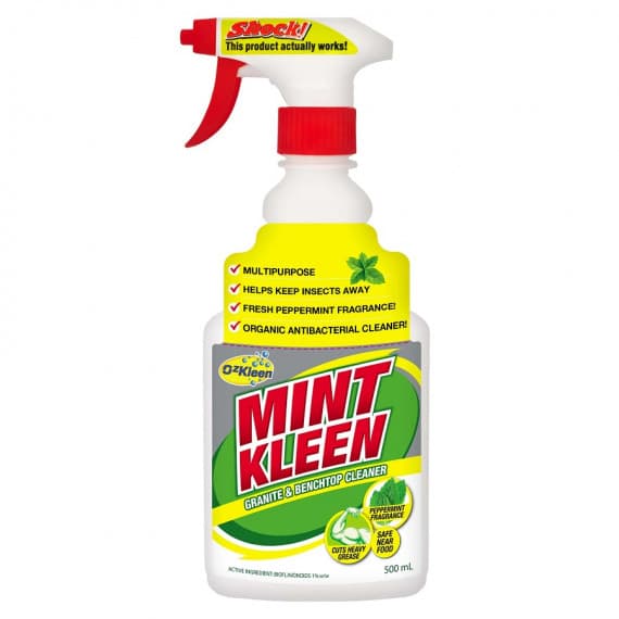 Buy Ozkleen Mint Kleen Granite And Benchtop Cleaner 500ml Online Pharmacy Direct AU
