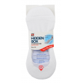 Sox And Lox Ladies Sports Cushioned Hidden Socks White Size 3 to 9