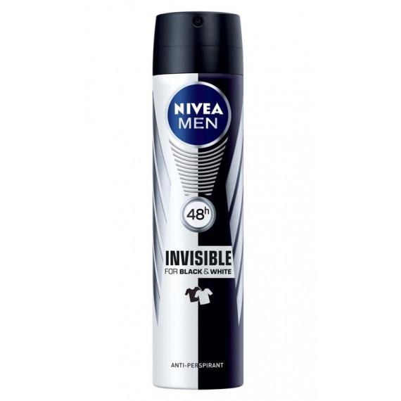 Buy Nivea Invisible For Black and White Power Aerosol Spray Deodorant 250ml Online Pharmacy Direct AU