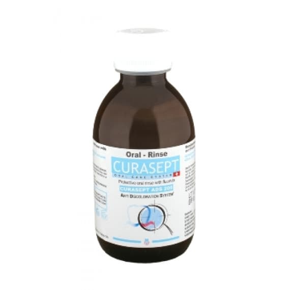 Buy Curasept Chlorhexidine 0.05 Percent Oral Rinse 200ml Light Blue Online Pharmacy Direct AU