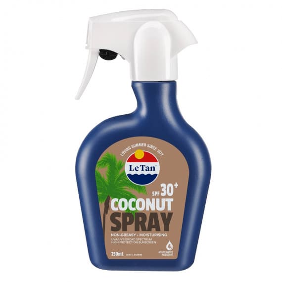 Buy Le Tan Coconut SPF 30 Plus Spray 250ml Online Pharmacy Direct AU