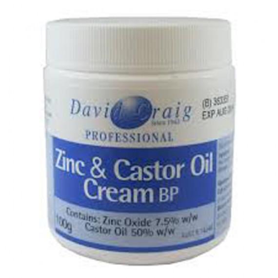 David Craig Zinc & Castor Oil Cream 100g