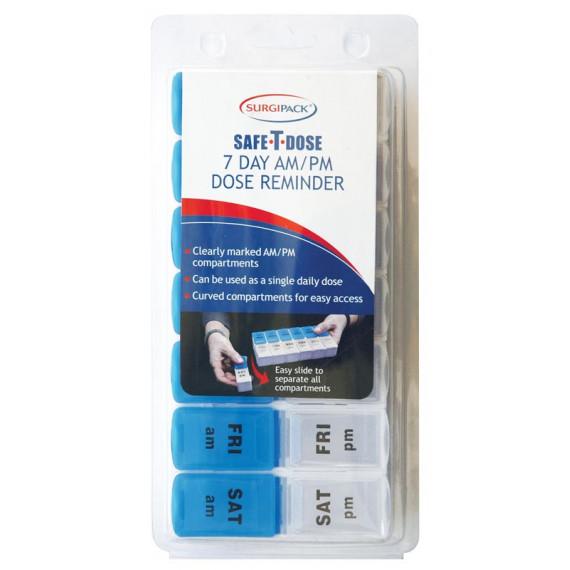 Surgipack Safe T Dose AM/PM 7 Day Reminder