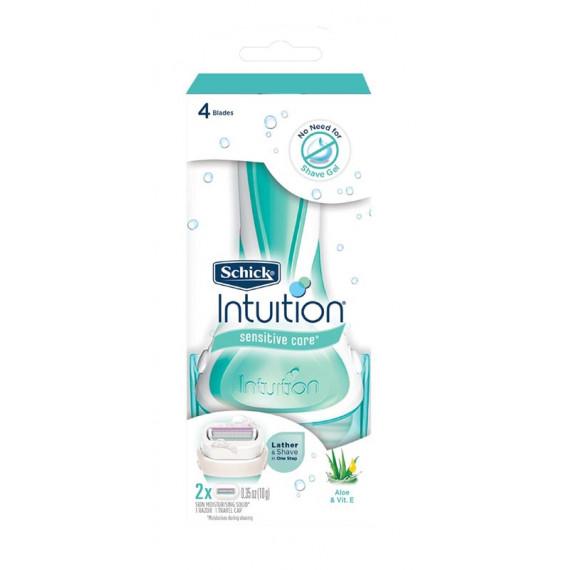 Schick Intuition Sensitive Care Razor for gentle smooth shaving at Pharmacy Direct