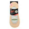 Sox and Lox Ladies Low Hidden With Silicon Band Socks Beige Size 5 to 9