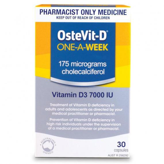 Ostevit D One A Week Vitamin D3 7000 IU 30 Capsules S3